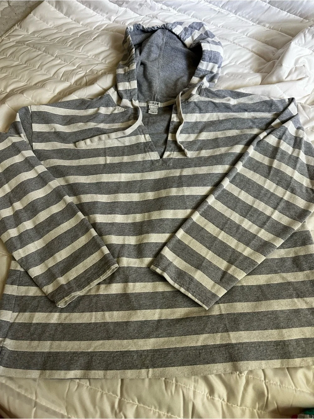 J. Crew French Terry Pullover Hoodie
